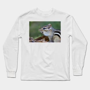 Happy Chipmunk Long Sleeve T-Shirt